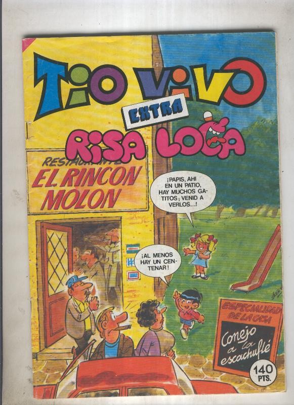 Tio Vivo extra numero 089: Risa Loca (numerado 3 en trasera)