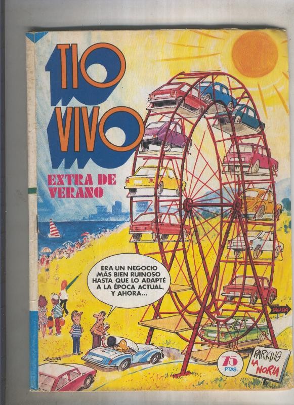 Tio Vivo extra verano 1979 (numerado 2 en trasera)