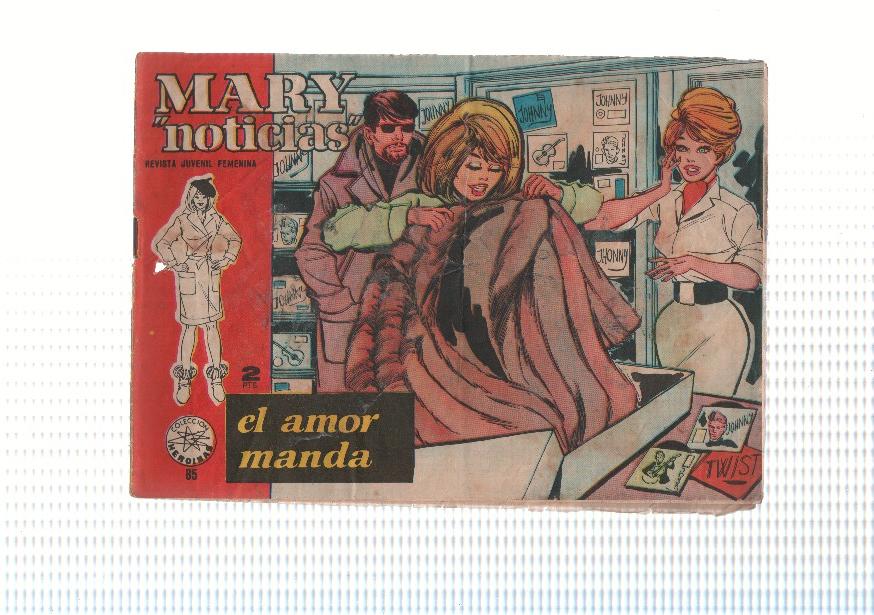 Mary Noticias numero 085: El amor manda, foto artista Tommy Sands
