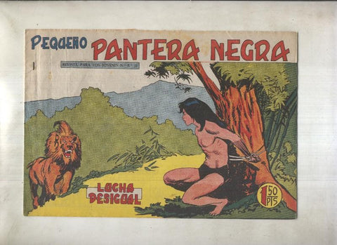 Pequeño Pantera Negra numero 176: Lucha desigual