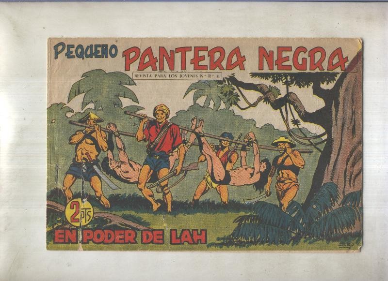 Pequeño Pantera Negra numero 206: En poder de Lah