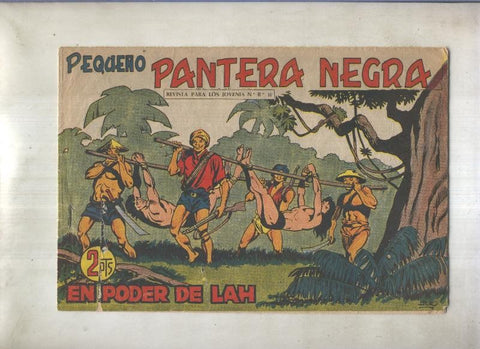 Pequeño Pantera Negra numero 206: En poder de Lah