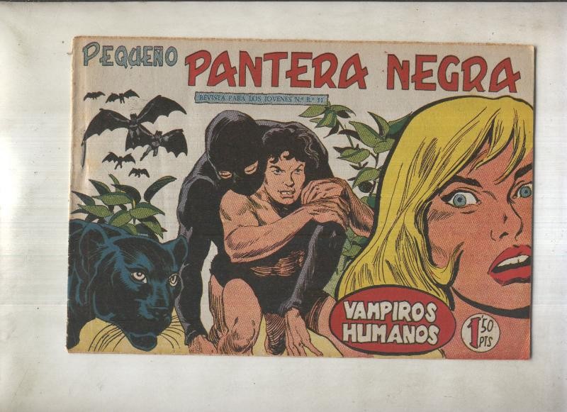 Pequeño Pantera Negra numero 147: Vampiros humanos