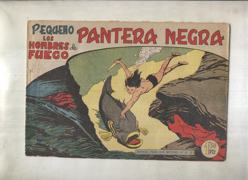 Pequeño Pantera Negra numero 155: Los hombres de fuego