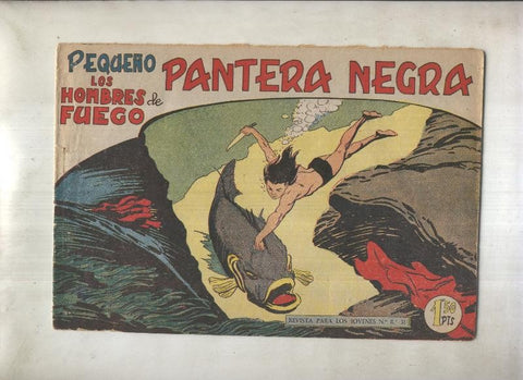 Pequeño Pantera Negra numero 155: Los hombres de fuego