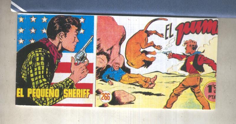 El Pequeño Sheriff facsimil numero 266: El puma