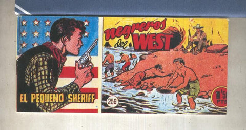 El Pequeño Sheriff facsimil numero 259: Negreros del West