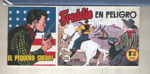 El Pequeño Sheriff facsimil numero 253: Freddie en peligro