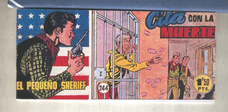 El Pequeño Sheriff facsimil numero 244: Cita con la muerte