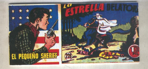 El Pequeño Sheriff facsimil numero 228: la estrella delatora