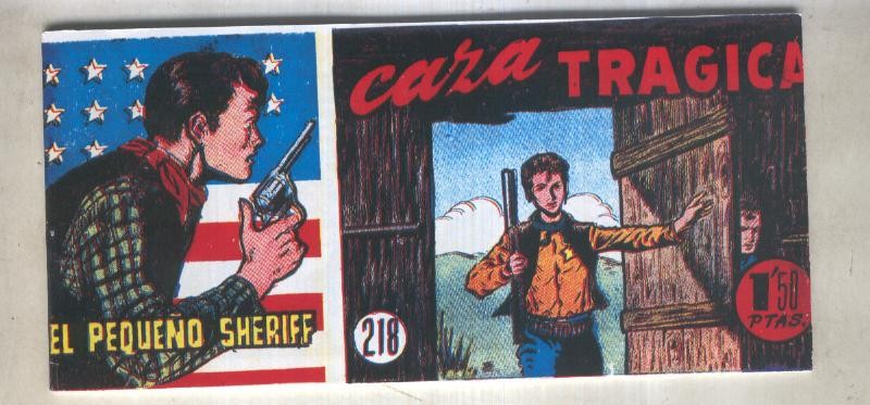 El Pequeño Sheriff facsimil numero 218: Caza tragica