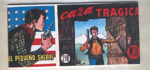 El Pequeño Sheriff facsimil numero 218: Caza tragica