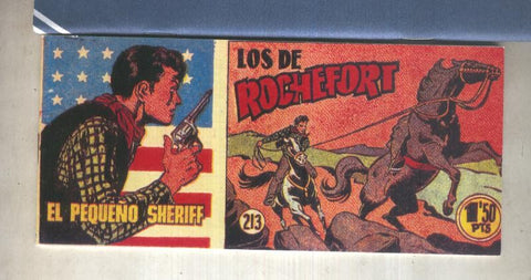 El Pequeño Sheriff facsimil numero 213: Los de Rochefort