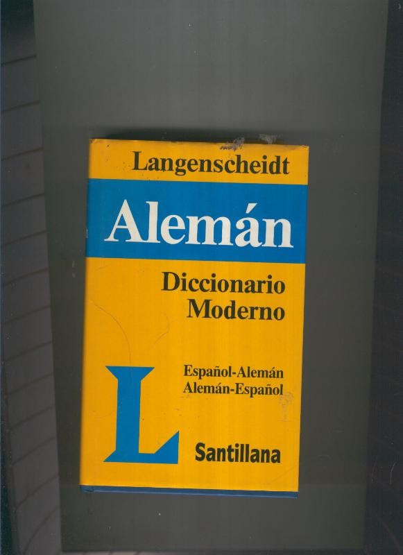 Diccionario moderno Langenscheidt Español-Aleman