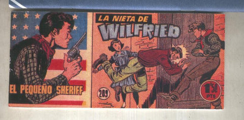 El Pequeño Sheriff facsimil numero 209: La nieta de Wilfried