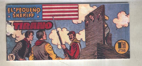 El Pequeño Sheriff facsimil numero 179: El Tirano