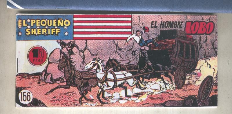 El Pequeño Sheriff facsimil numero 156: El hombre lobo