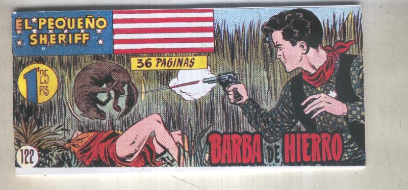 El Pequeño Sheriff facsimil numero 122: Barba de hierro