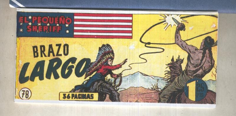 El Pequeño Sheriff facsimil numero 078: Brazo largo