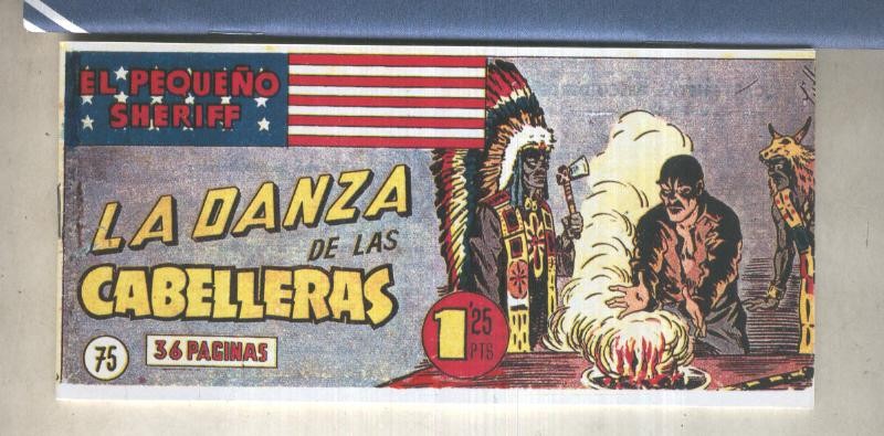 El Pequeño Sheriff facsimil numero 075: La danza de las cabelleras