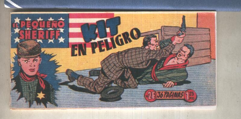 El Pequeño Sheriff facsimil numero 026: Kit en peligro