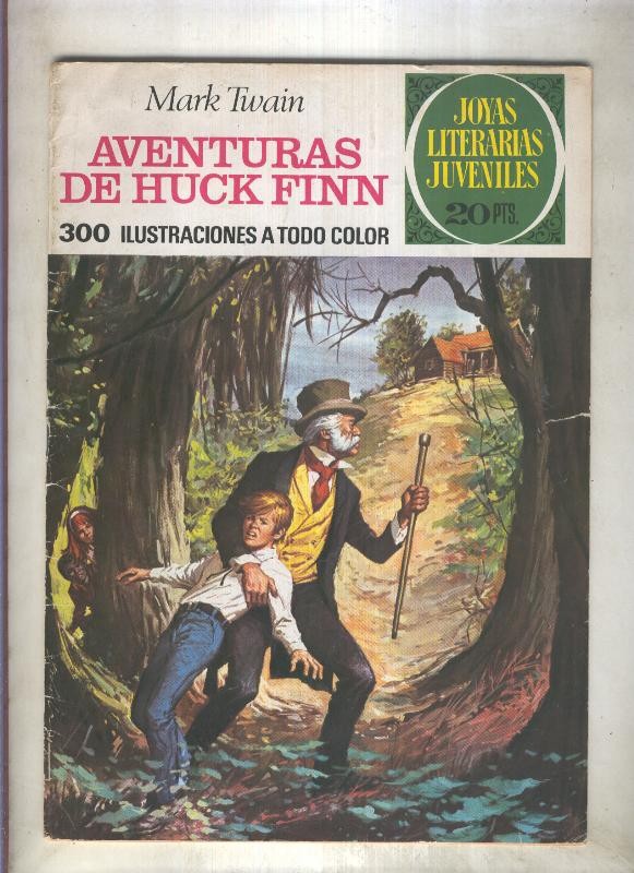 Joyas Literarias Juveniles numero 040: Aventuras de Huck Finn