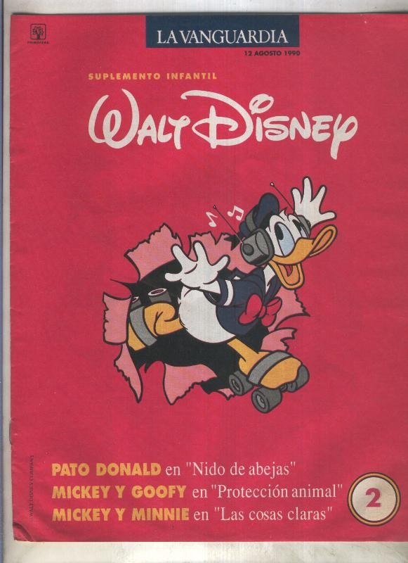 La Vanguardia suplemento infantil Walt Disney numero 2