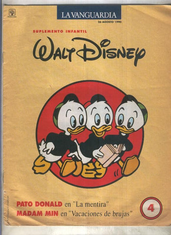 La Vanguardia suplemento infantil Walt Disney numero 4