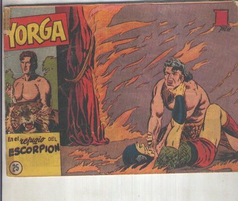 Yorga fakir indio numero 25: en el refugio del escorpion