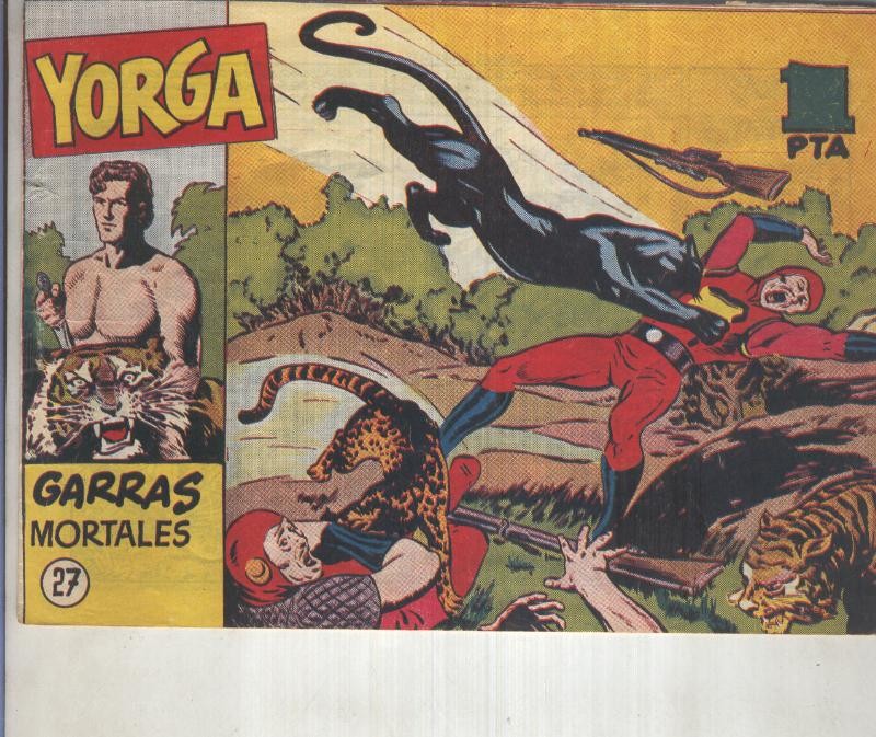 Yorga fakir indio numero 27: Garras mortales
