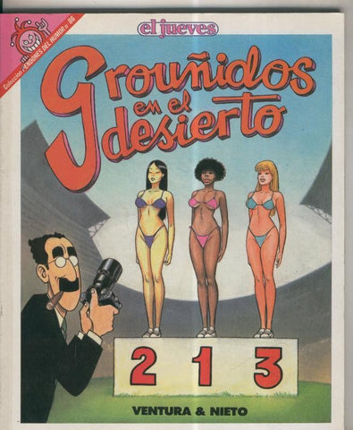 Pendones del Humor numero 086: Grouñidos en el desierto (numerado 1 en trasera)