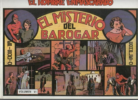 El Hombre Enmascarado numero 6 (numerado 1 en interior cubierta)