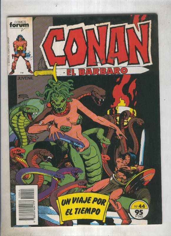 Conan el Barbaro primera edicion numero 044 (numerado 4 en trasera)