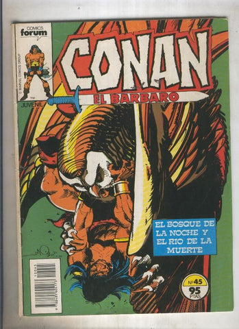Conan el Barbaro primera edicion numero 045 (numerado 3 en trasera)
