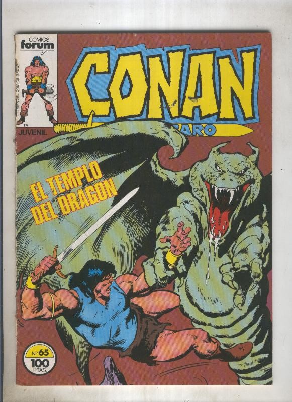 Conan el Barbaro primera edicion numero 065 (numerado 1 en trasera)