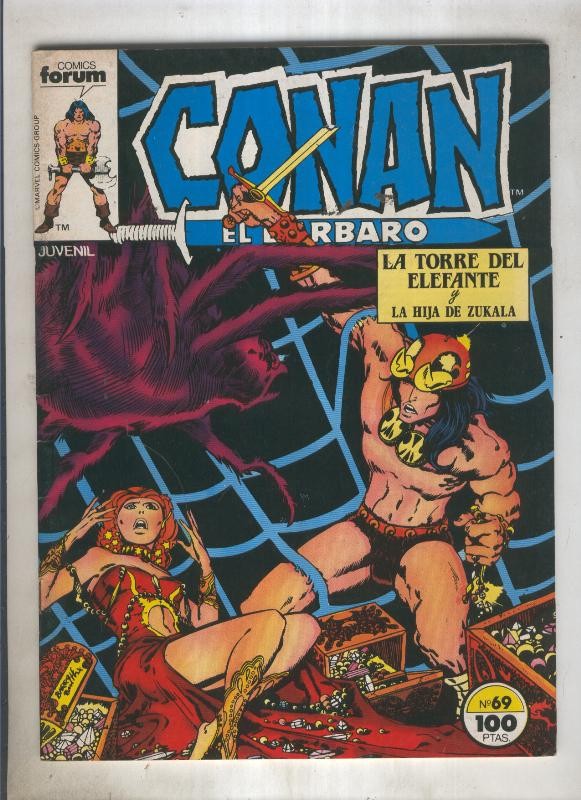 Conan el Barbaro primera edicion numero 069 (numerado 1 en trasera)