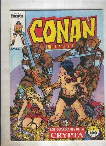 Conan el Barbaro primera edicion numero 071 (numerado 1 en trasera)