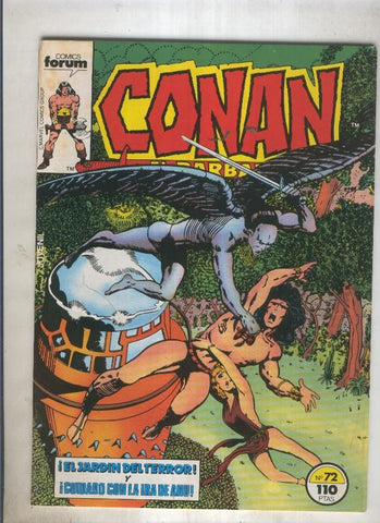 Conan el Barbaro primera edicion numero 072 (numerado 4 en trasera)