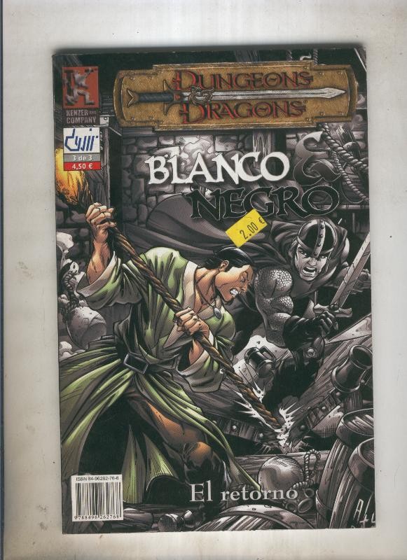 Dungeons and dragons :Blanco y negro numero 3
