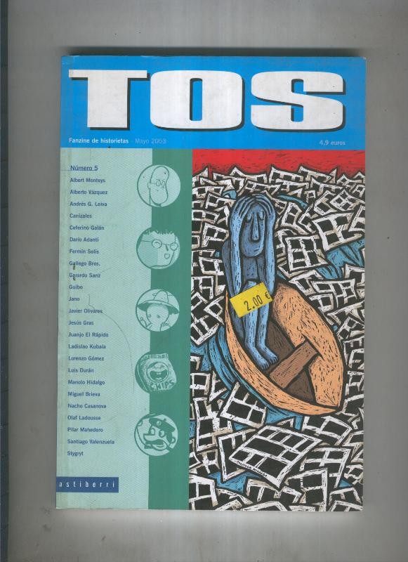 Fanzine: TOS numero 5: historietas