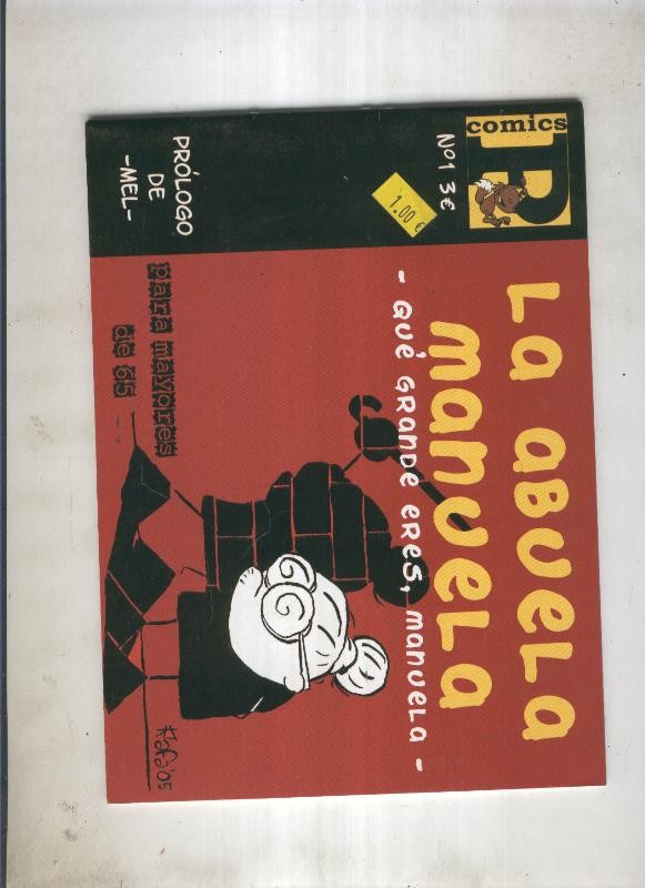 Fanzine: La abuela manuela que grande eres , manuela numero 1
