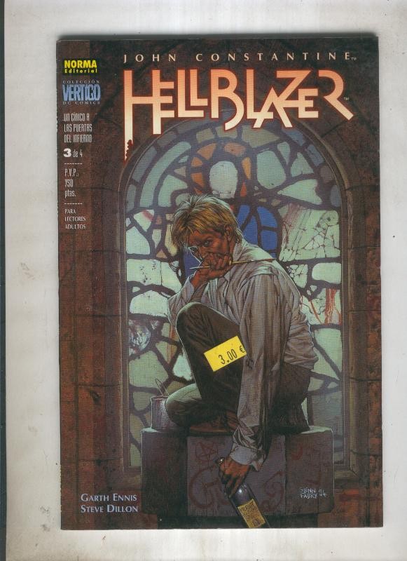 Hellblazer, El cinico a las puertas del infierno 3