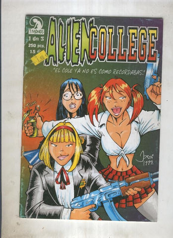 Fanzine: Alien college: El cole ya no es como recordaba numero 1