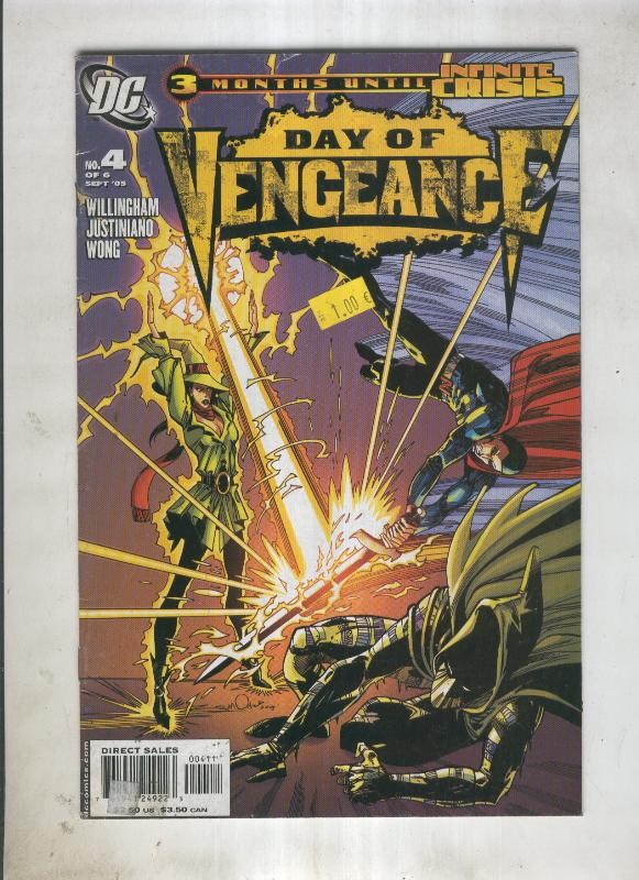 Days of vengance:  3 months until infinite crisis numero 4