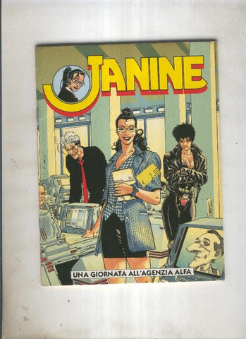 Janine: Una giornata all agenzia alfa 