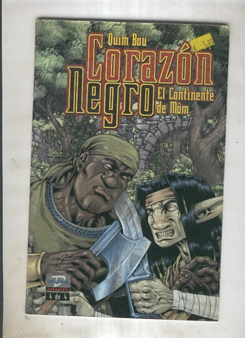 Corazon negro: EL continente de mom numero 4 