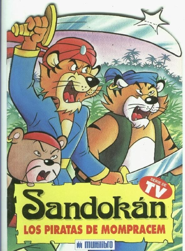 Troquelado Sandokan: Los piratas de Mompracem
