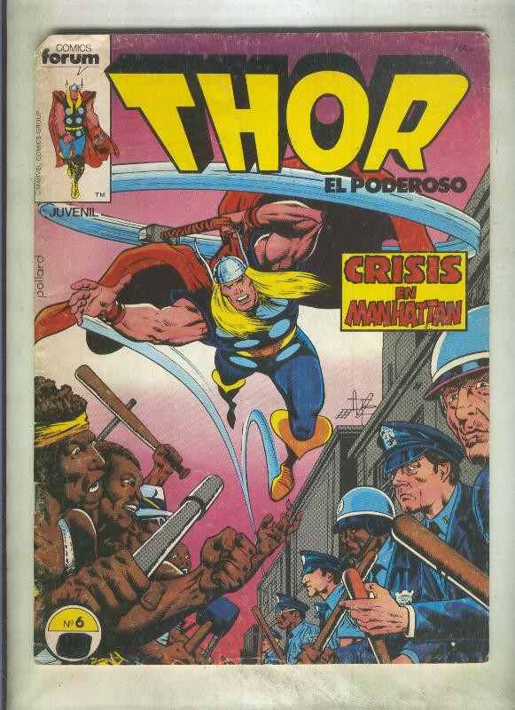 Thor el poderoso volumen 1 numero 06:  