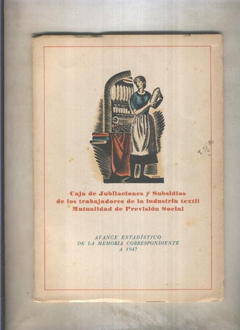 Avance estadistico de la memoria correspondiente a 1947