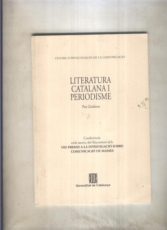 Literatura catalana i perodisme